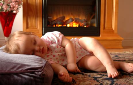 Chimney Sweep in Jacksonville Florida keeps baby safe